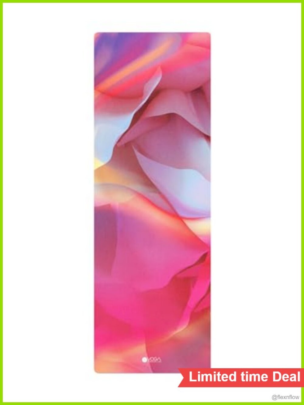 Eco Luxury Yoga Mat for Hot Yoga & Sweat - Includes Carrying Strap